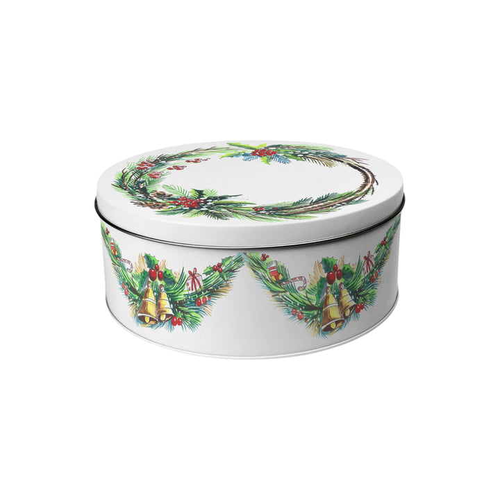 Purely Home Christmas Wreath Round Cake Tins