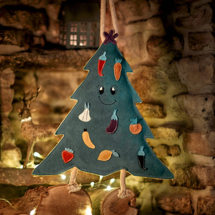 Green & Wilds Eco Dog Toy - Carol Christmas Tree