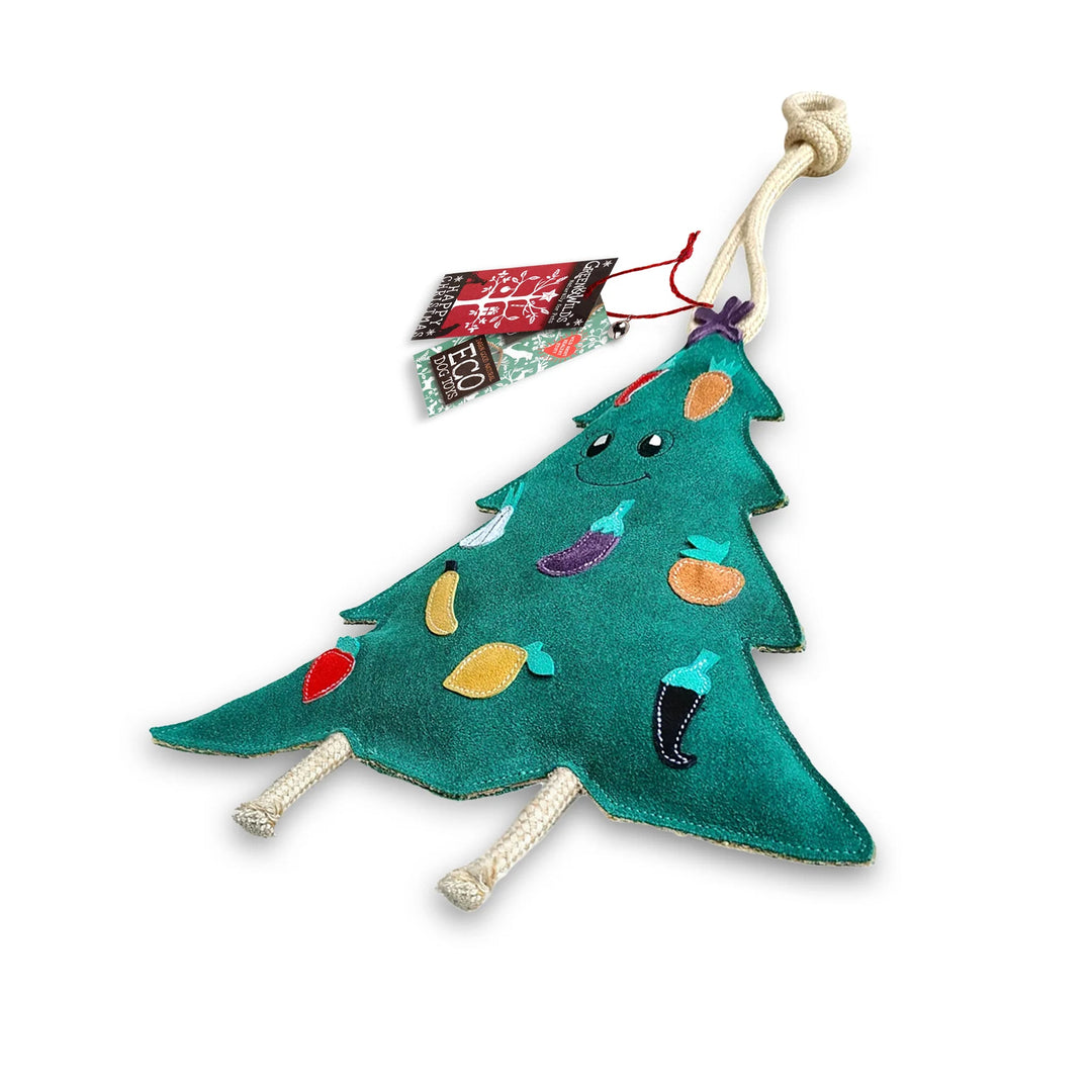 Green & Wilds Eco Dog Toy - Carol Christmas Tree