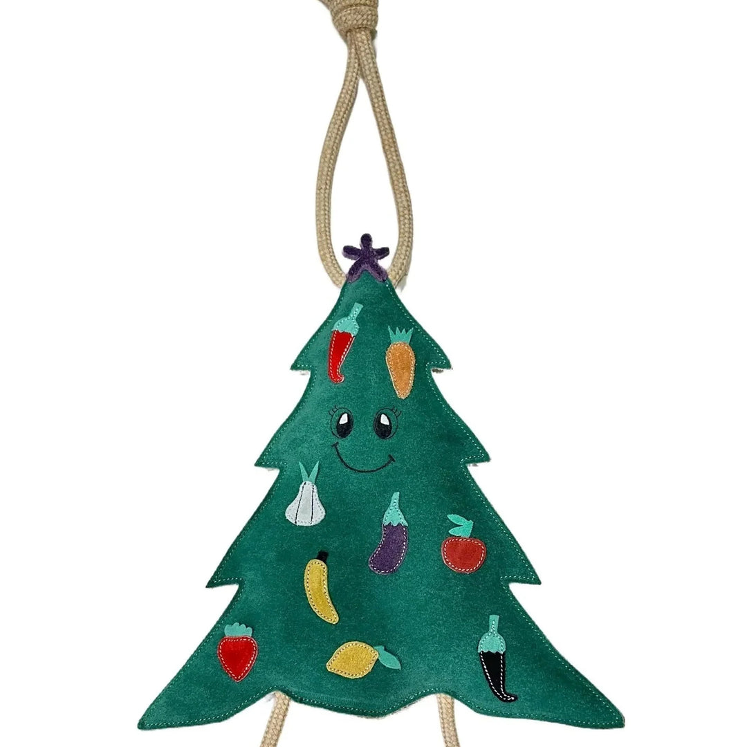 Green & Wilds Eco Dog Toy - Carol Christmas Tree