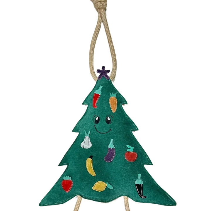 Green & Wilds Eco Dog Toy - Carol Christmas Tree