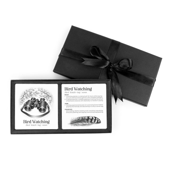 Purely Home Passions Ceramic Coaster Gift Box Set - Bird Watching