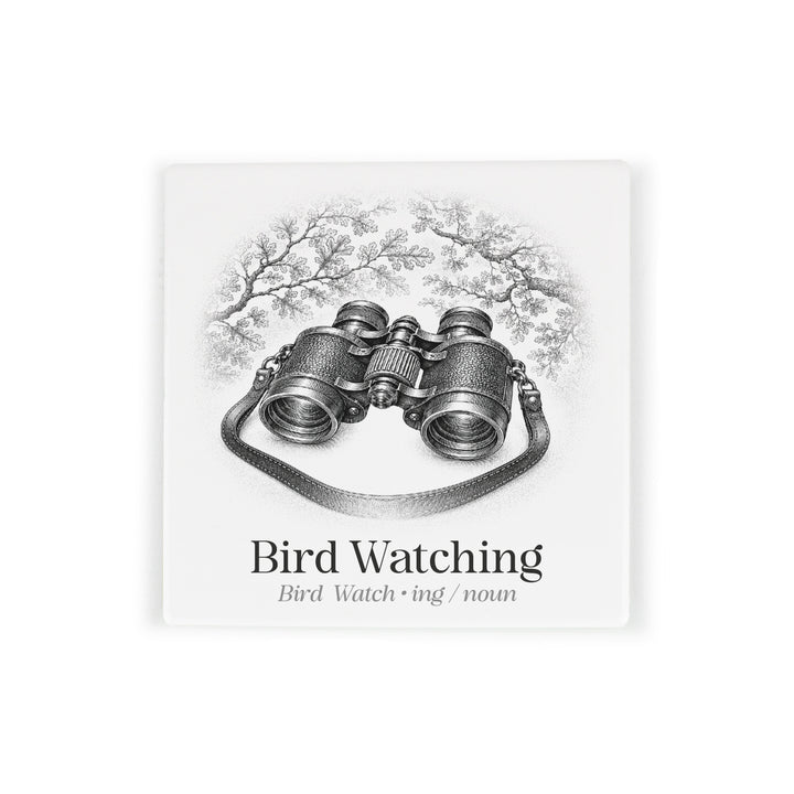 Purely Home Passions Ceramic Coaster Gift Box Set - Bird Watching