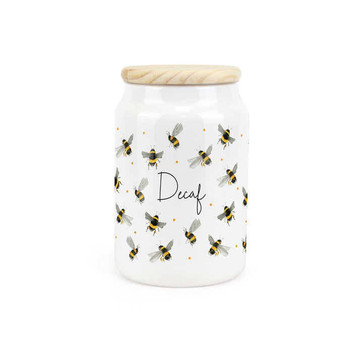 Purely Home Scattered Bees Ceramic Kitchen Canisters