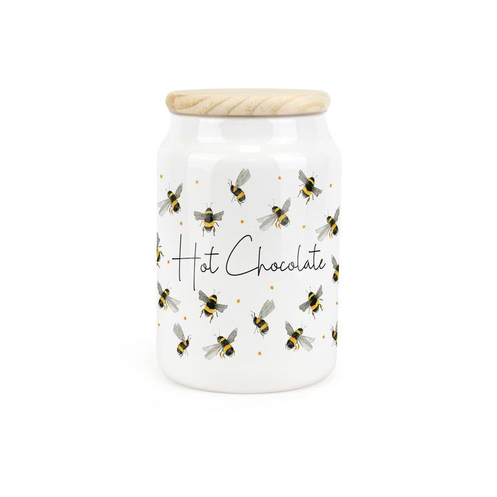 Purely Home Scattered Bees Ceramic Kitchen Canisters