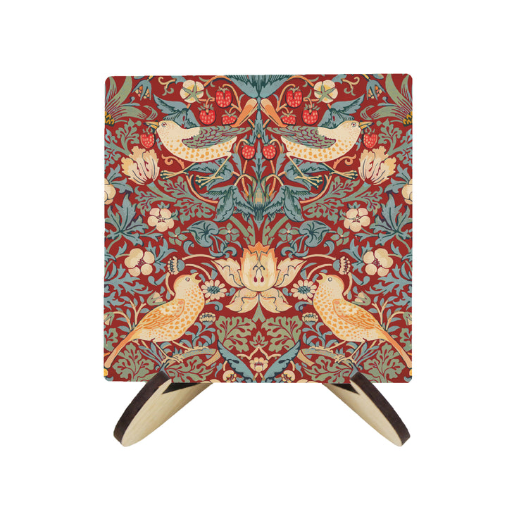 Purely Home Strawberry Thief Ceramic Coasters