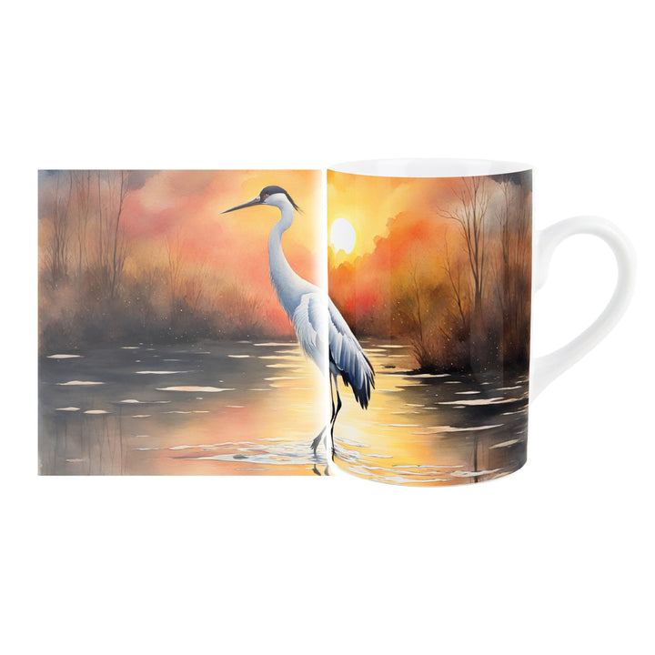 Purely Home British Wildlife Ceramic Mugs - Birds