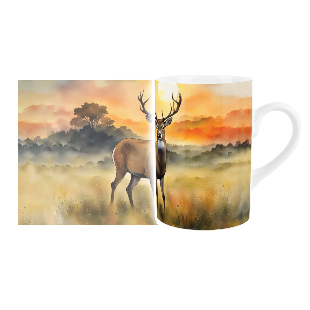 Purely Home British Wildlife Ceramic Mugs - Animals