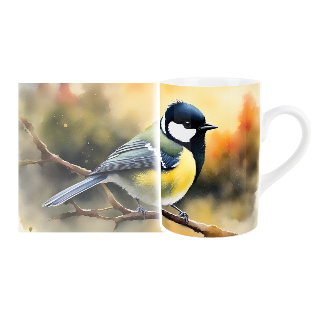 Purely Home British Wildlife Ceramic Mugs - Birds