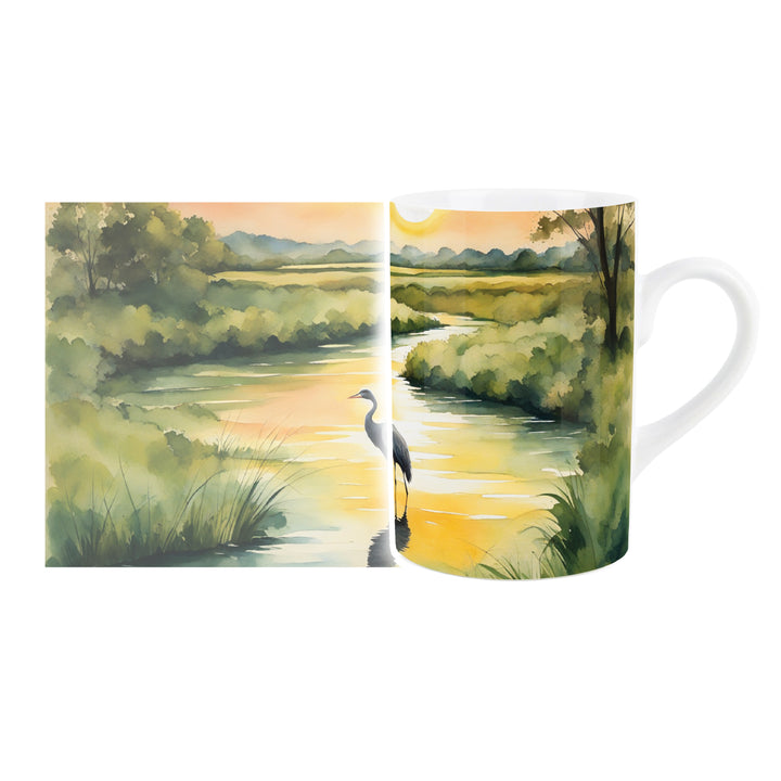 Purely Home British Wildlife Ceramic Mugs - Birds