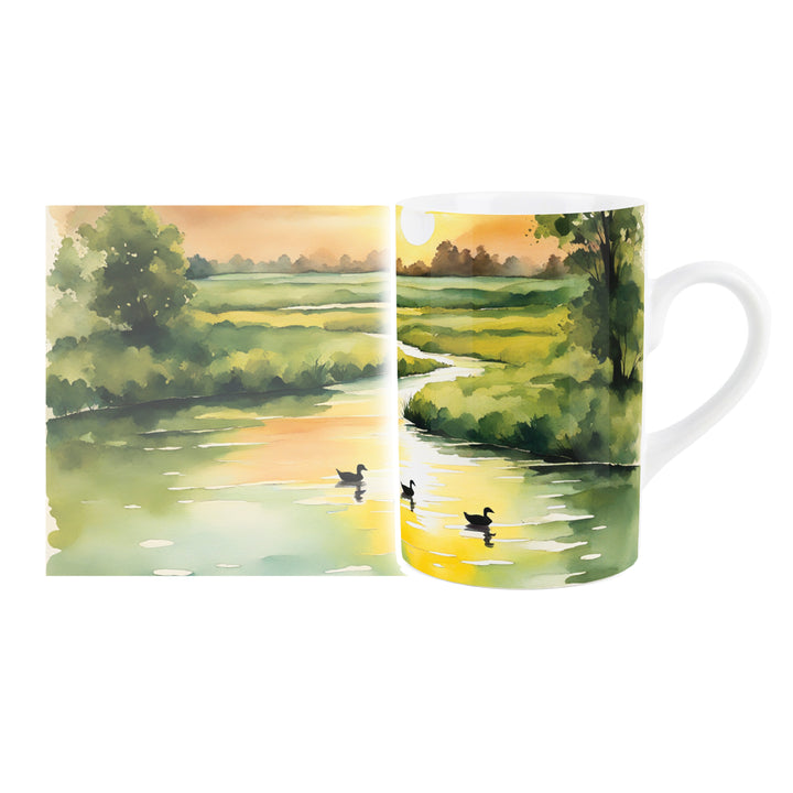 Purely Home British Wildlife Ceramic Mugs - Birds