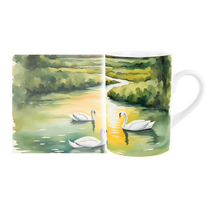 Purely Home British Wildlife Ceramic Mugs - Birds