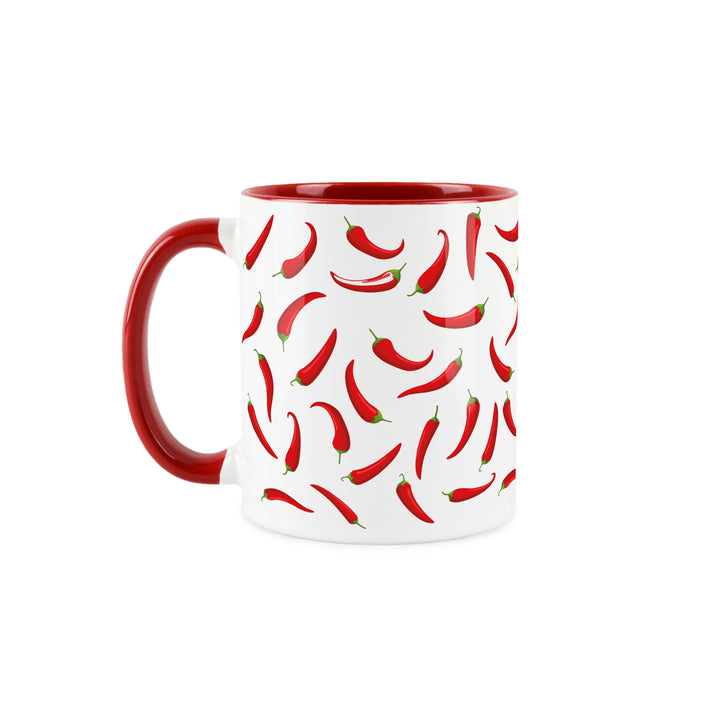Purely Home Live Life With Spice Chilli Ceramic Mug