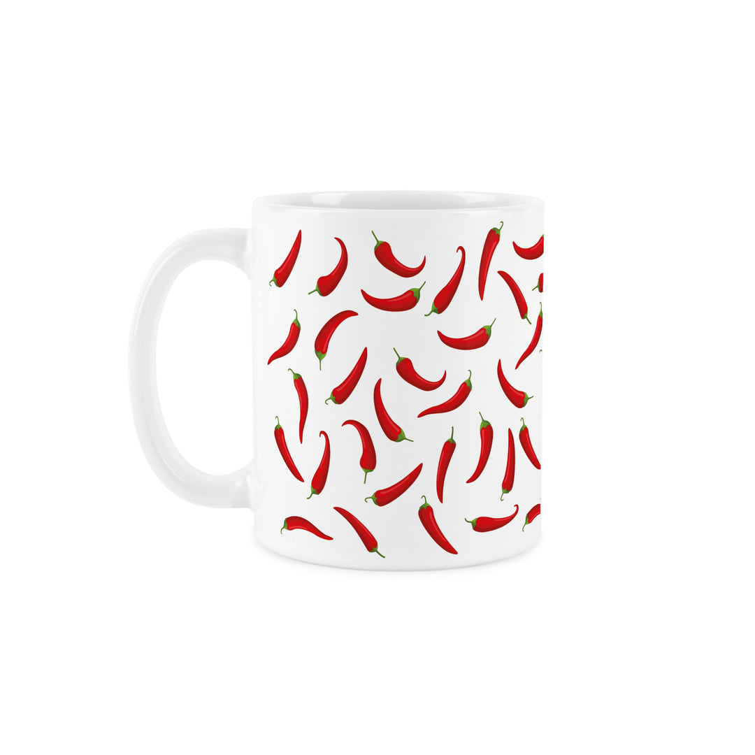 Purely Home Live Life With Spice Chilli Ceramic Mug