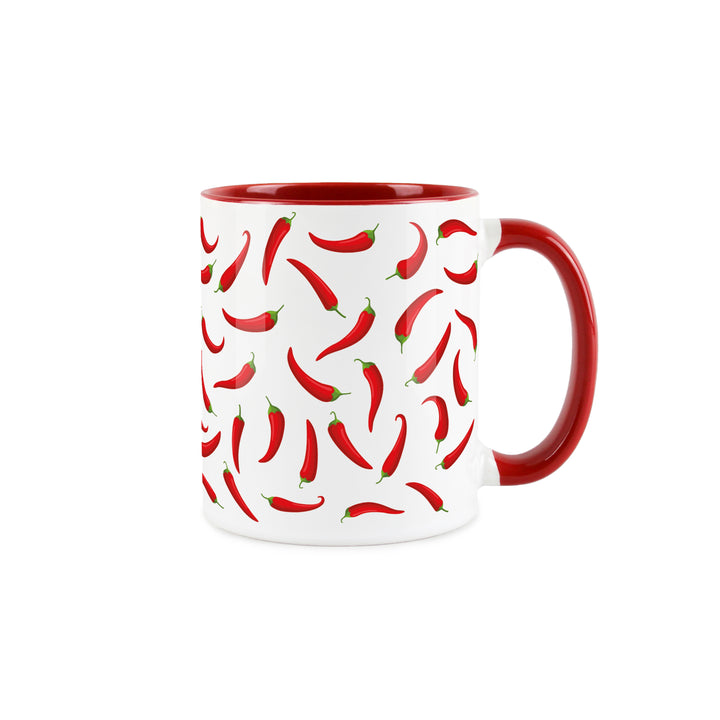Purely Home Live Life With Spice Chilli Ceramic Mug