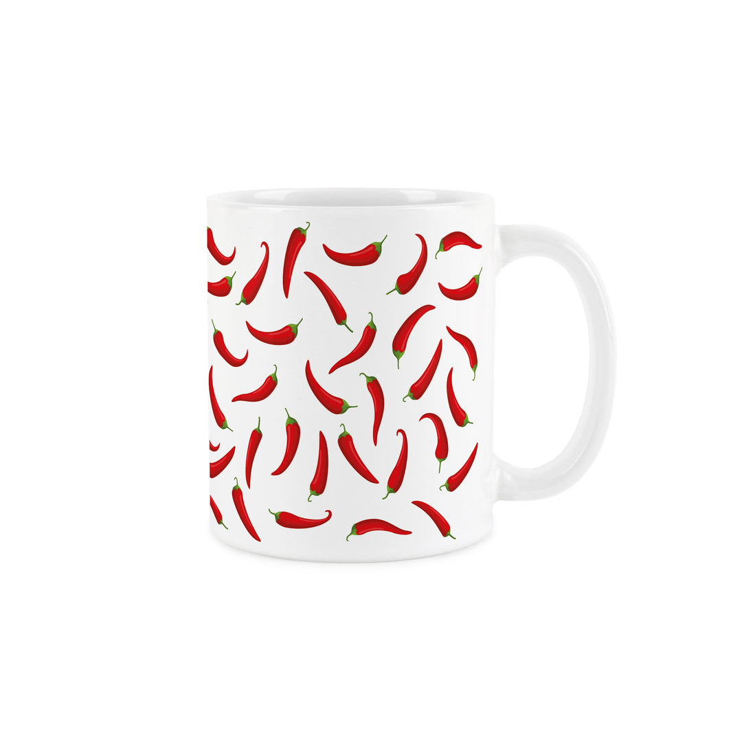Purely Home Live Life With Spice Chilli Ceramic Mug
