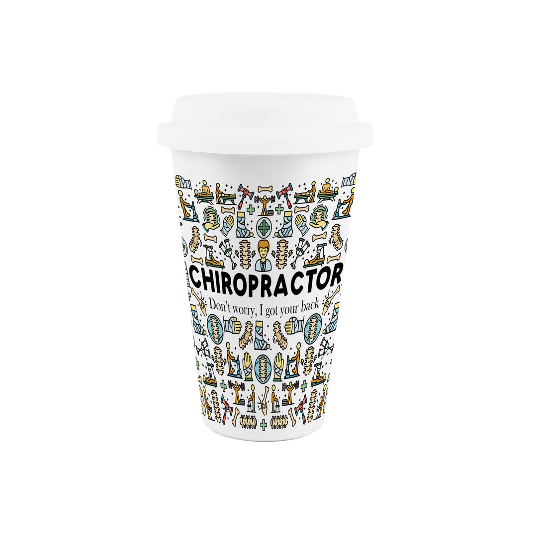 Purely Home Chiropractor Ceramic Travel Mug