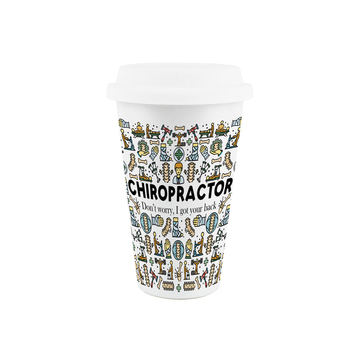 Purely Home Chiropractor Ceramic Travel Mug