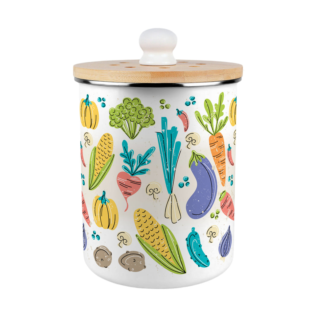 Purely Home Vintage Allotment Toller Compost Caddy
