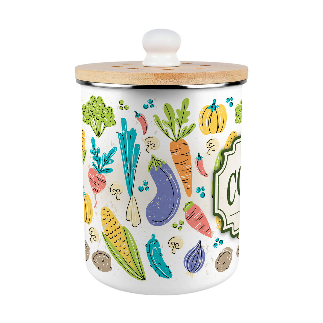 Purely Home Vintage Allotment Toller Compost Caddy