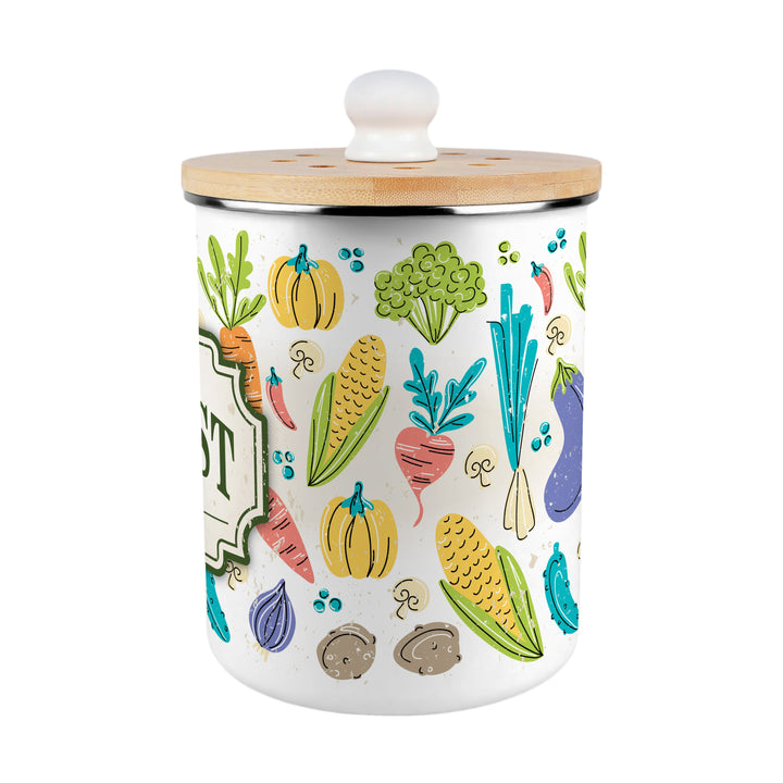 Purely Home Vintage Allotment Toller Compost Caddy