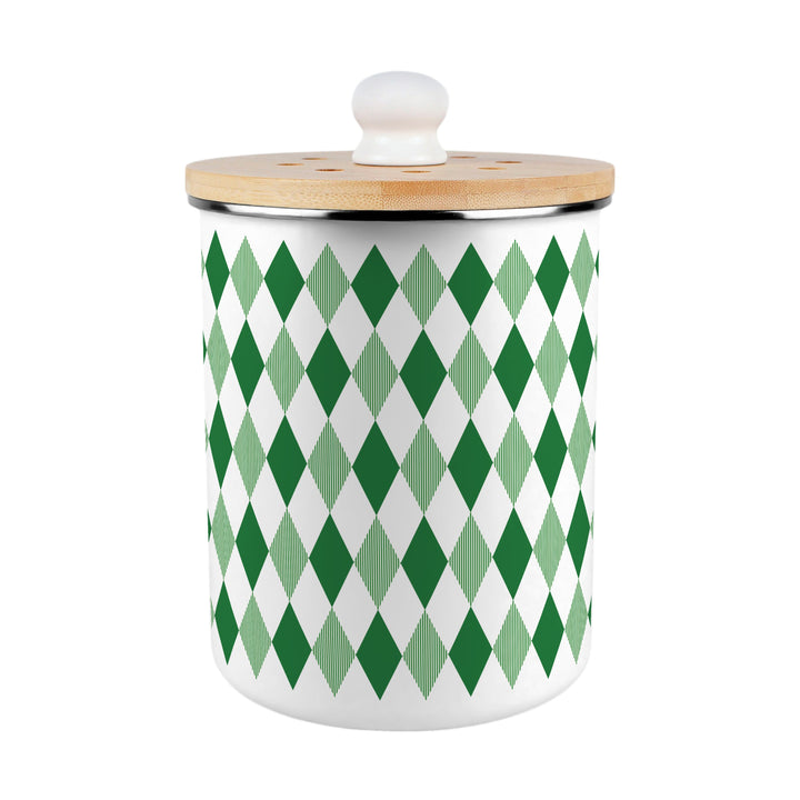 Purely Home Argyle Toller Compost Caddy - Green