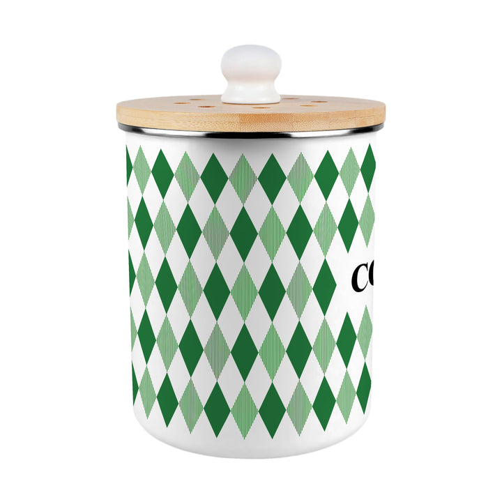 Purely Home Argyle Toller Compost Caddy - Green