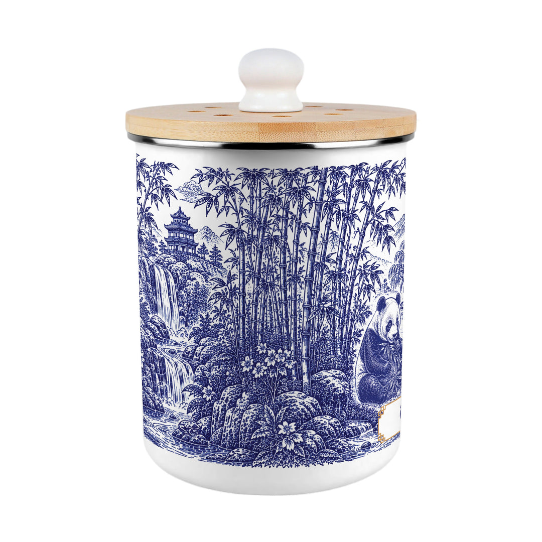 Purely Home Forest Pandas Toller Compost Caddy