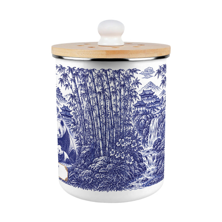 Purely Home Forest Pandas Toller Compost Caddy