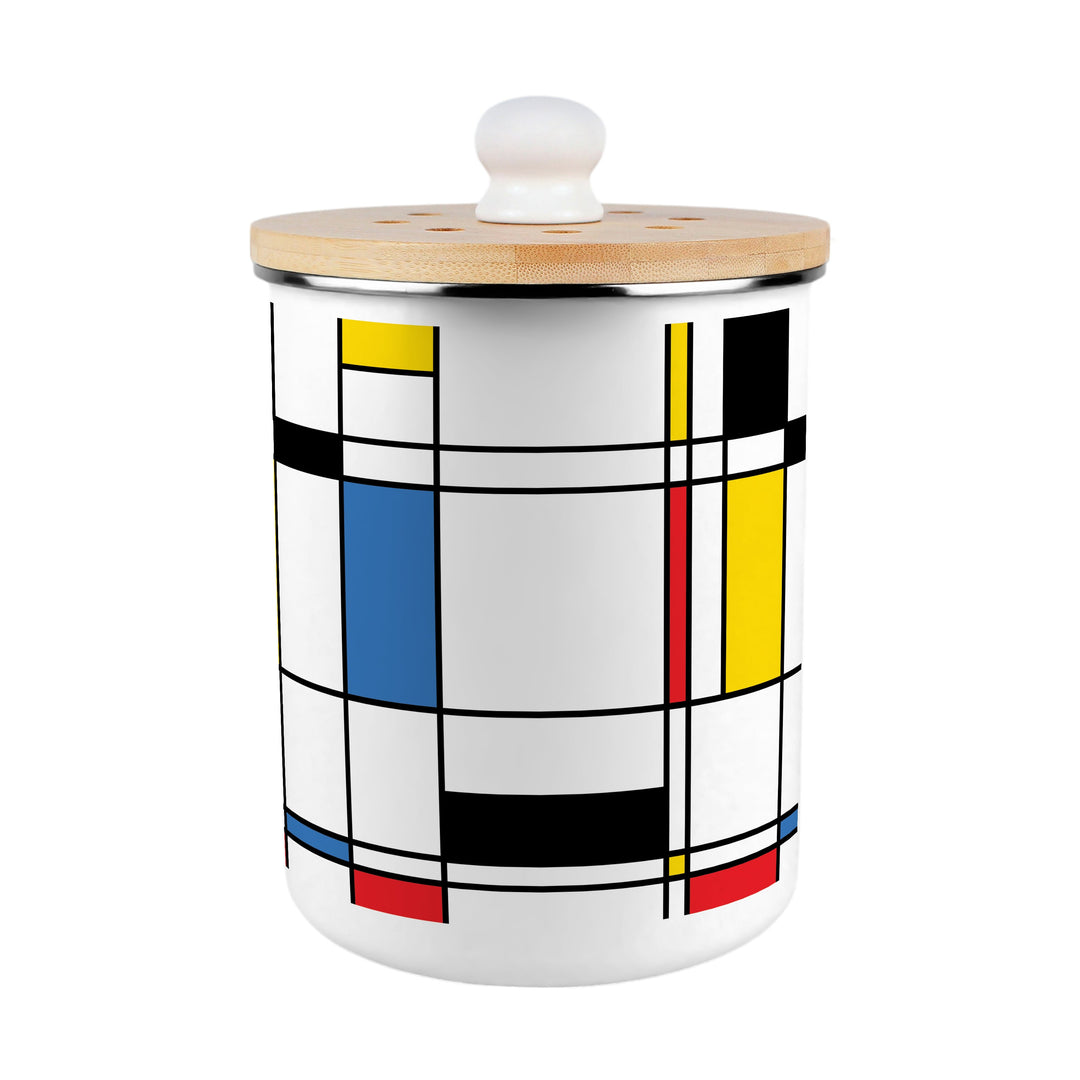 Purely Home Retro Art Deco Toller Compost Caddy