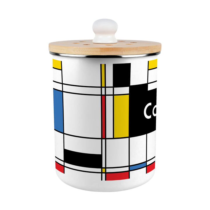 Purely Home Retro Art Deco Toller Compost Caddy