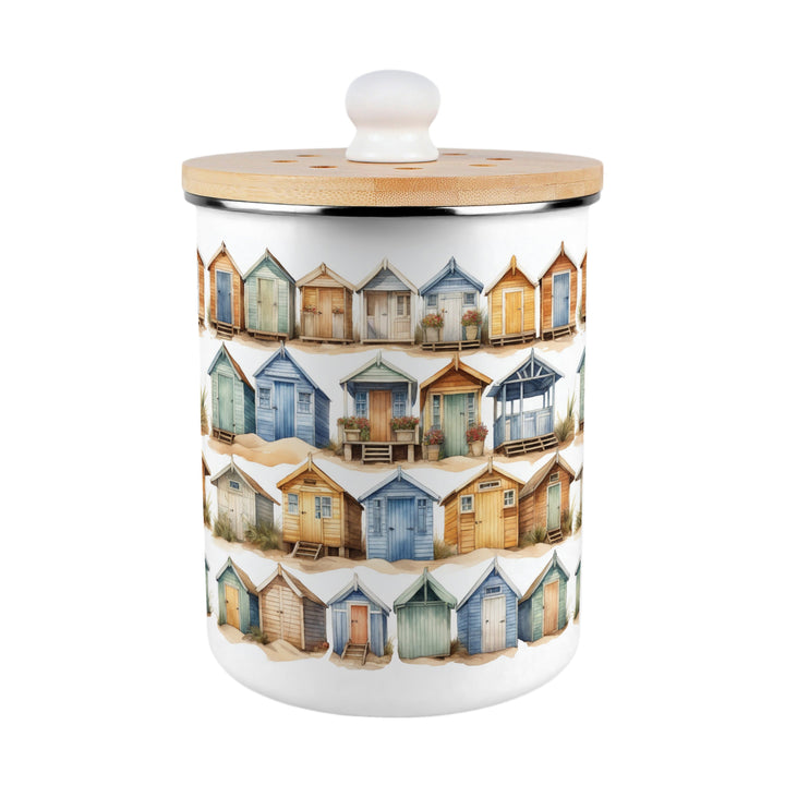 Purely Home Beach Huts Toller Compost Caddy