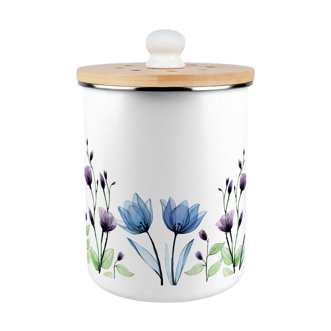 Purely Home Blooming Lovely Toller Compost Caddy