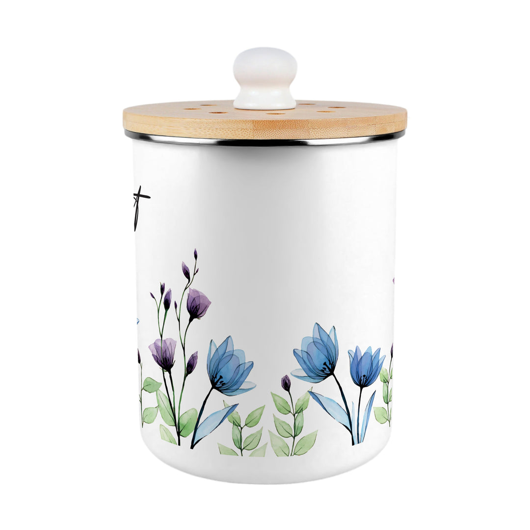 Purely Home Blooming Lovely Toller Compost Caddy