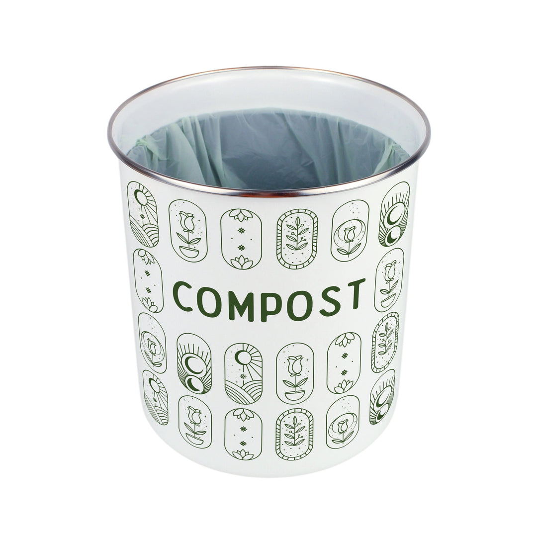 Purely Home Boho Minimalism Toller Compost Caddy