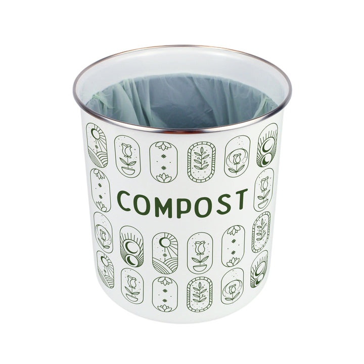 Purely Home Boho Minimalism Toller Compost Caddy