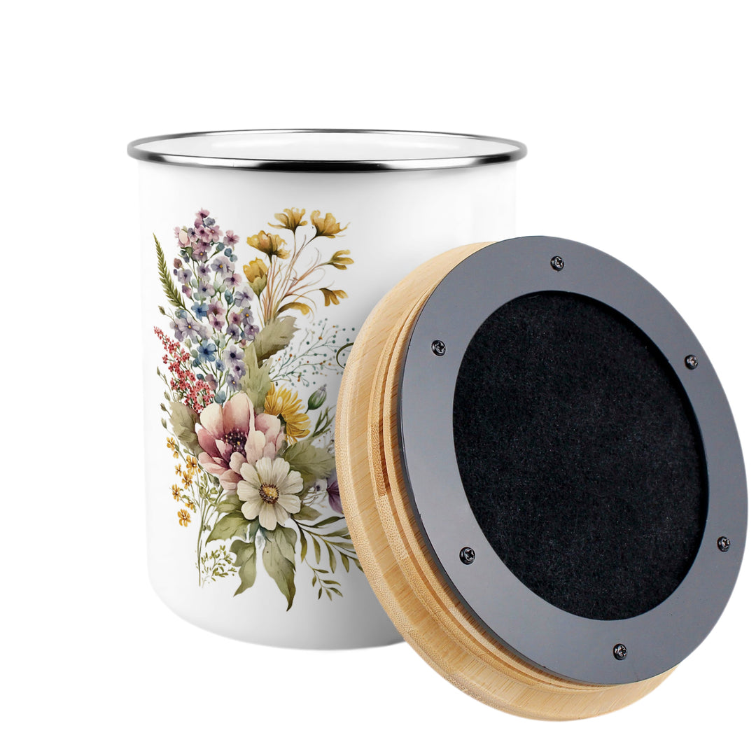 Purely Home Flower Bouquet Toller Compost Caddy