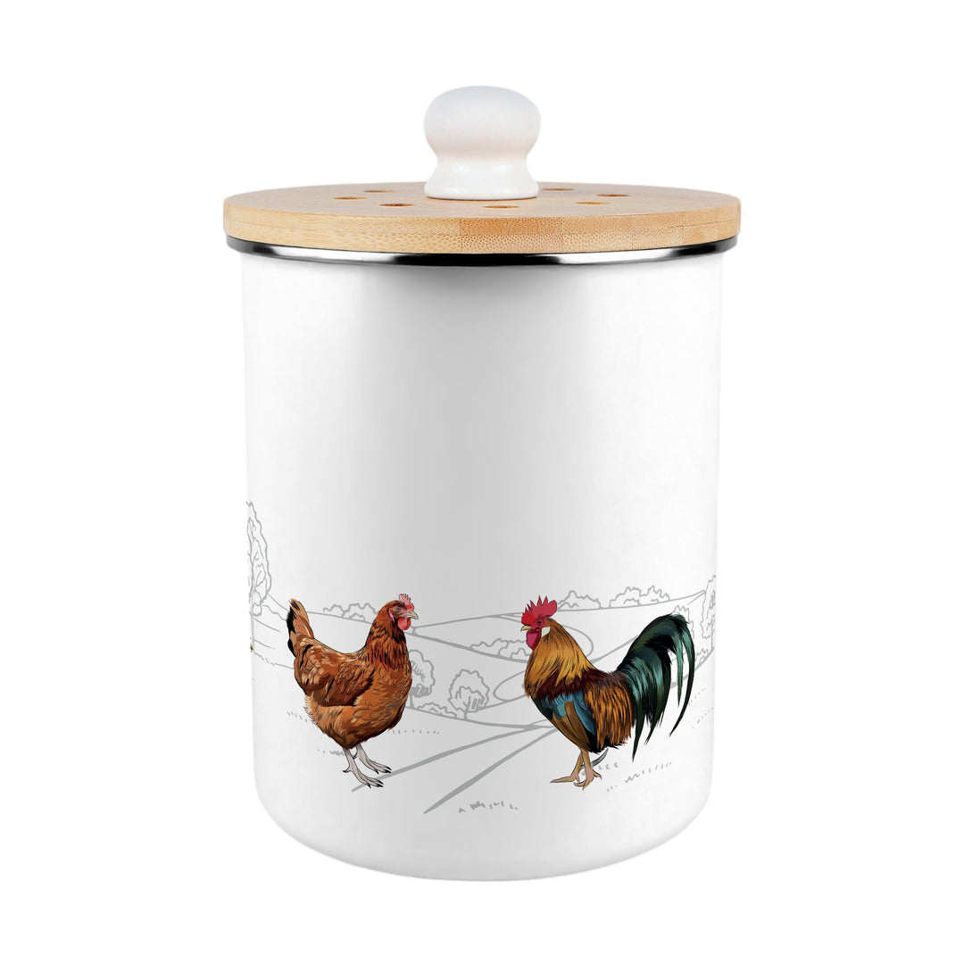 Purely Home Country Farm Animals Toller Compost Caddy
