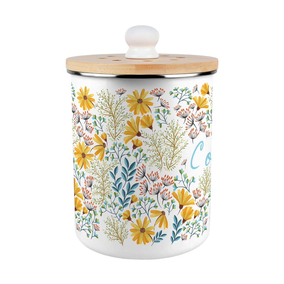 Purely Home Daisies Toller Compost Caddy