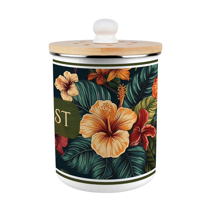 Purely Home Dark Hibiscus Toller Compost Caddy