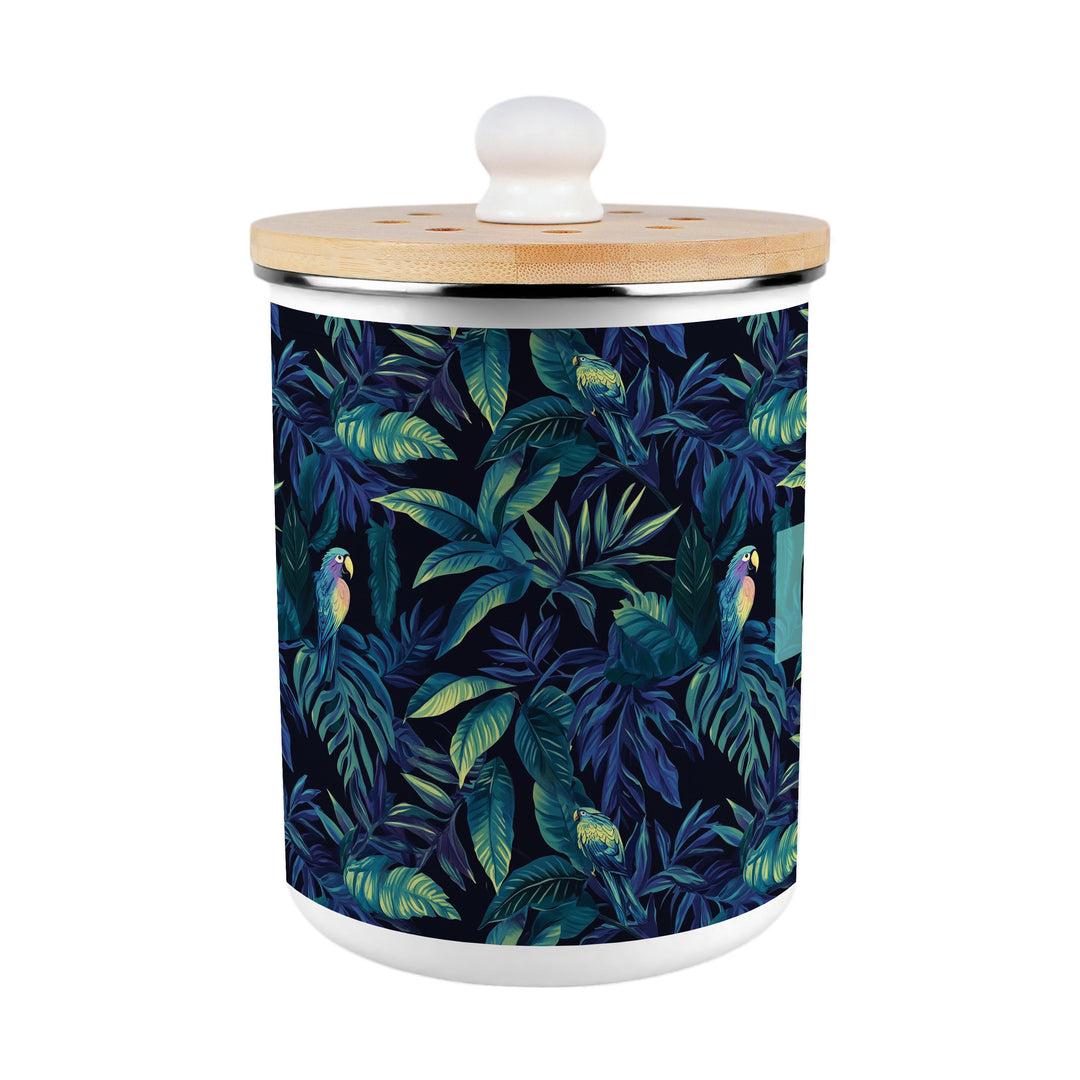 Purely Home Tropical Parrots Toller Compost Caddy