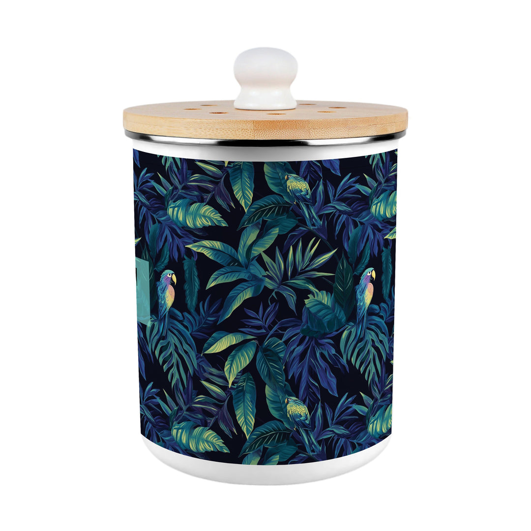 Purely Home Tropical Parrots Toller Compost Caddy