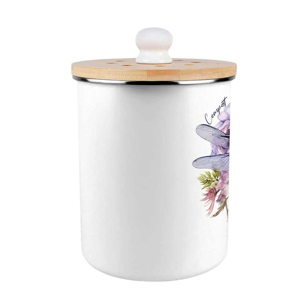 Purely Home Dragonfly Toller Compost Caddy