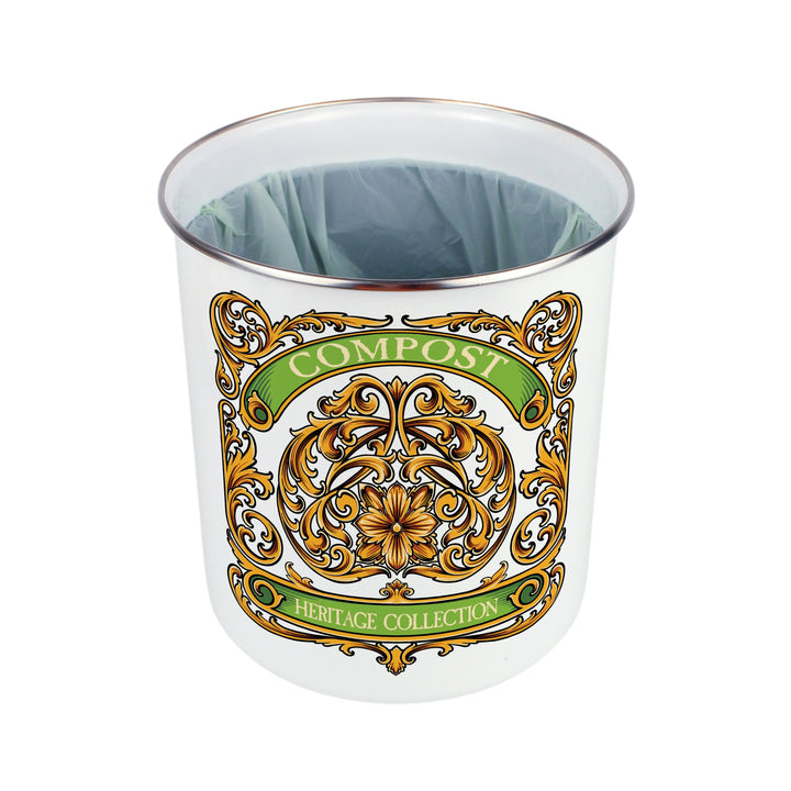 Purely Home French Nouveau Toller Compost Caddy