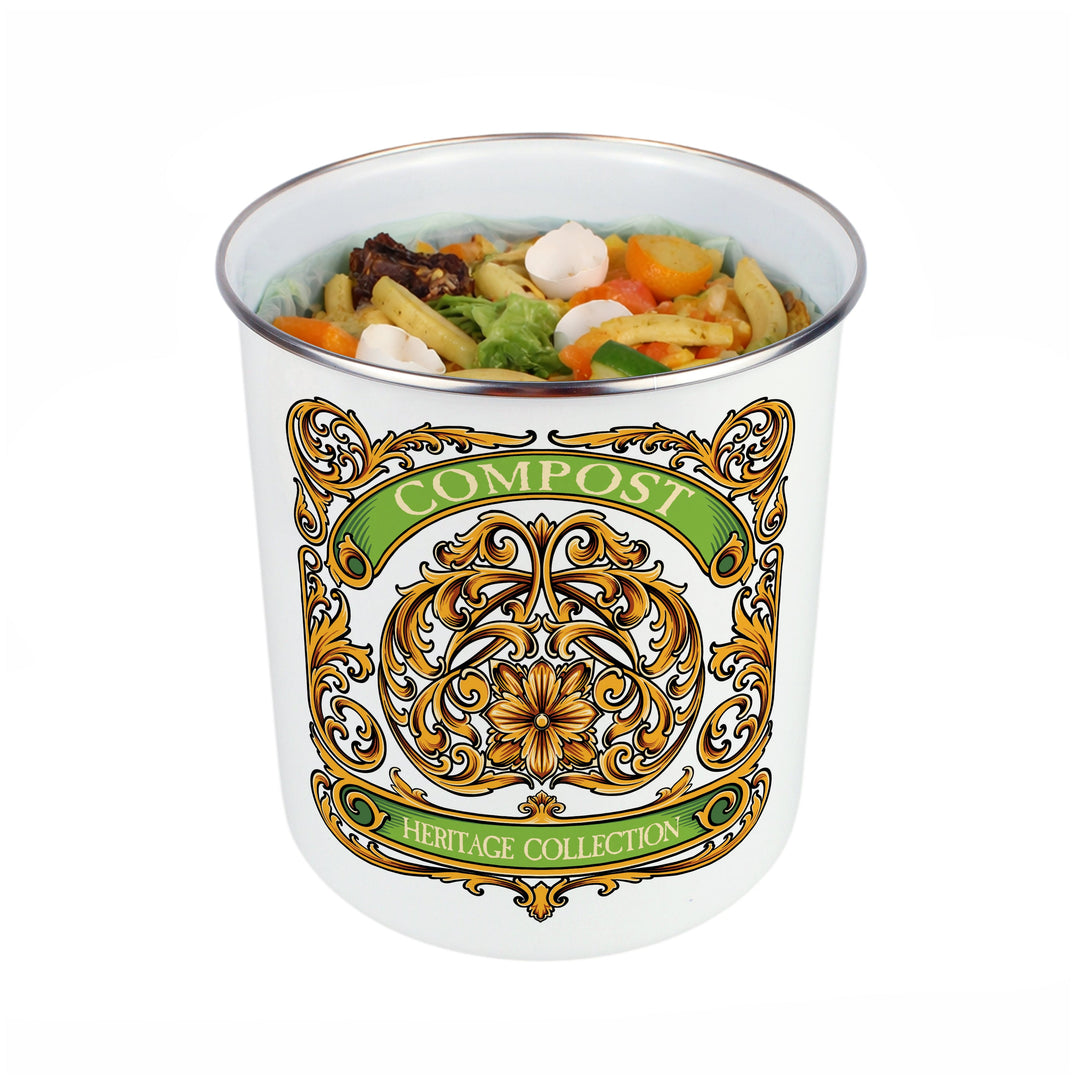 Purely Home French Nouveau Toller Compost Caddy