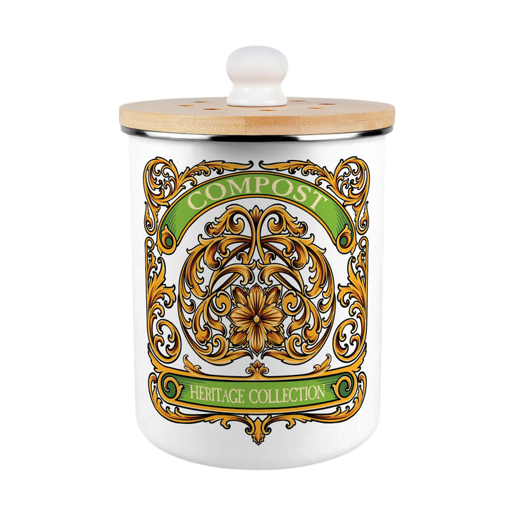 Purely Home French Nouveau Toller Compost Caddy