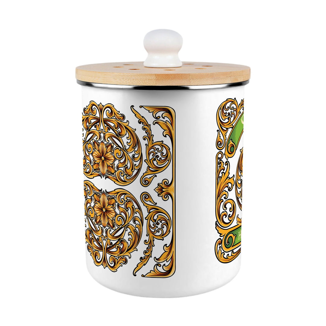 Purely Home French Nouveau Toller Compost Caddy