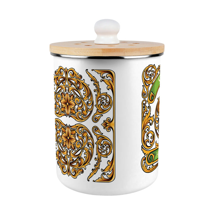 Purely Home French Nouveau Toller Compost Caddy