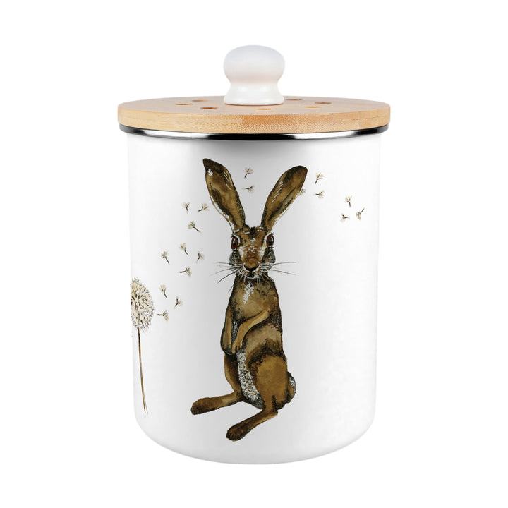 Purely Home Hare & Dandelions Toller Compost Caddy