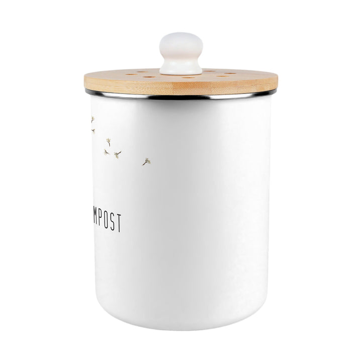 Purely Home Hare & Dandelions Toller Compost Caddy